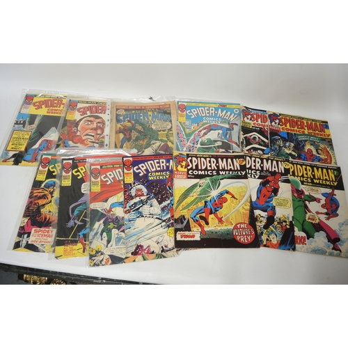 144 - Group of various 20th Century comics including Marvel, D.C. and others
