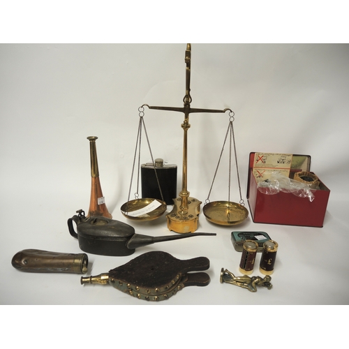 167 - Box containing a collection of miscellaneous collectable items including an original Optimus travel ... 