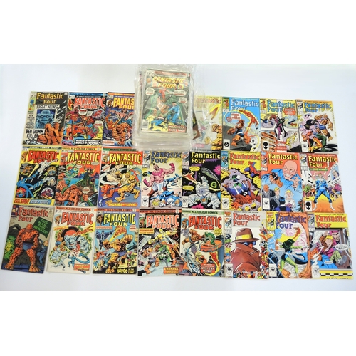 67 - Group of Marvel Fantastic Four, mainly UK pence comics