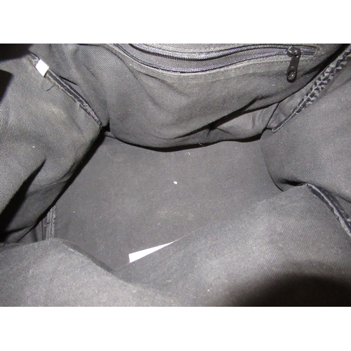 108 - Aigner, weekender bag with detachable shoulder strap, together with a black leather holdall, ' Golf ... 