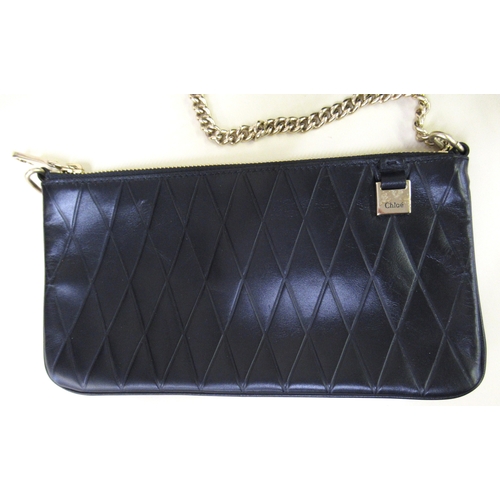 115 - Chloé, Charlie large leather bucket bag with detachable shoulder strap and attached wallet, with aut... 