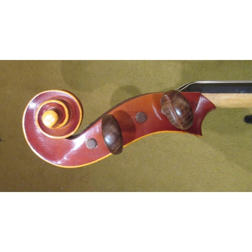 190 - Two student's three quarter size cellos in soft cases