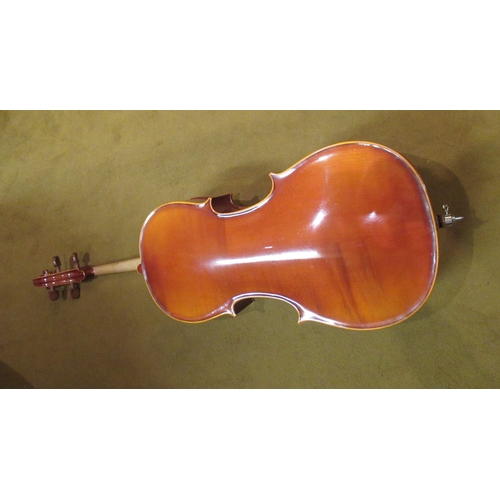 190 - Two student's three quarter size cellos in soft cases