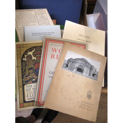 455 - Canvas bound volume, ' Gardening Illustrated 1884 ', together with a quantity of various booklets, p... 