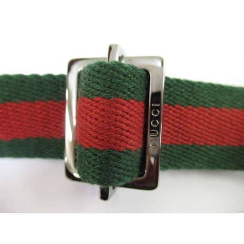 77 - Gucci GG canvas leather trimmed crossbody bag, 23.5 x 25cm, with dust cover