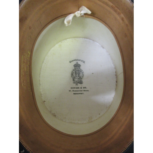 83 - Gentleman's top hat in the original leather box