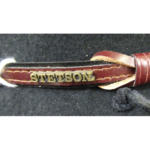 90 - Stetson Yellowstone hat and another hat by the Kenschel Hat Co. USA