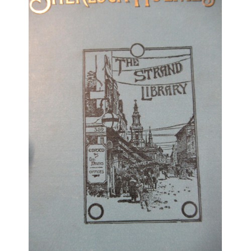445 - One volume, ' The Adventures of Sherlock Holmes ' by Arthur Conan Doyle, First Edition, dated 1892, ... 
