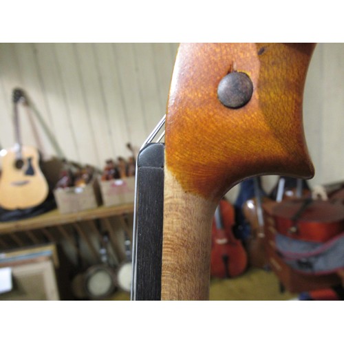 196 - David Dix viola in a fitted case, with a two piece 15 and 7/8in back, the handwritten label inscribe... 