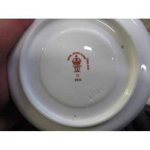 494 - Cased set of six Royal Crown Derby Imari pattern cups and saucers, together with a boxed set of six ... 