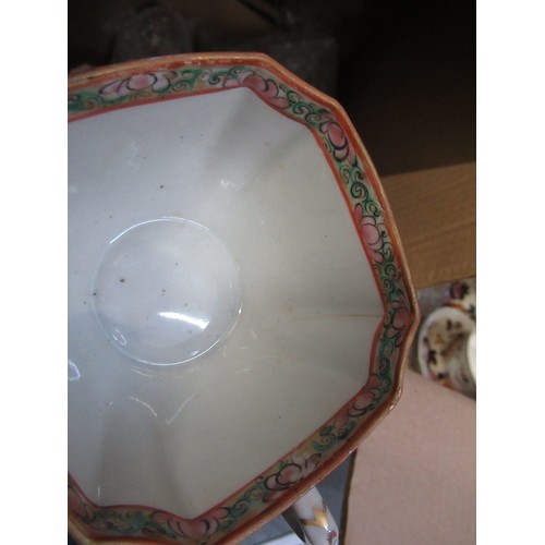 595 - 20th Century Chinese Canton enamel decorated tea set