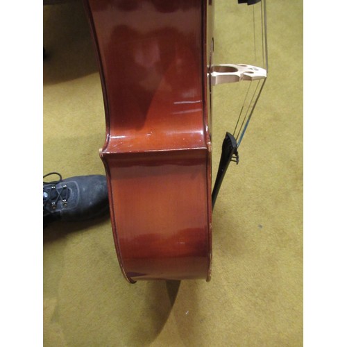 190 - Two student's three quarter size cellos in soft cases