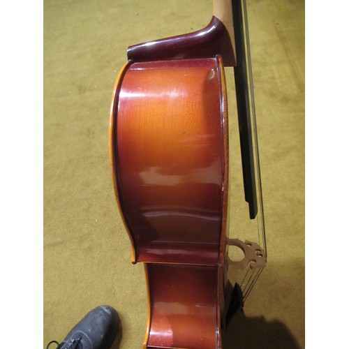 190 - Two student's three quarter size cellos in soft cases
