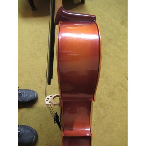 190 - Two student's three quarter size cellos in soft cases