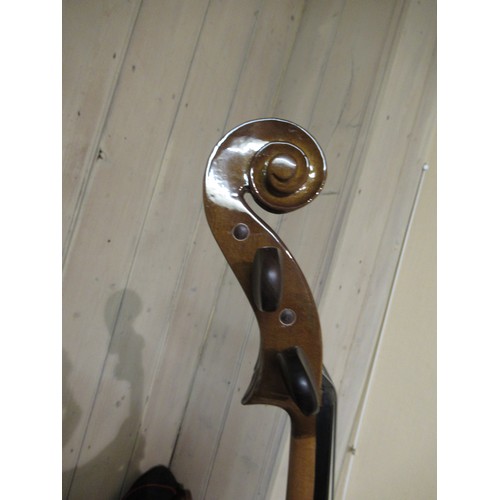 191 - Two student's half size cellos in soft cases