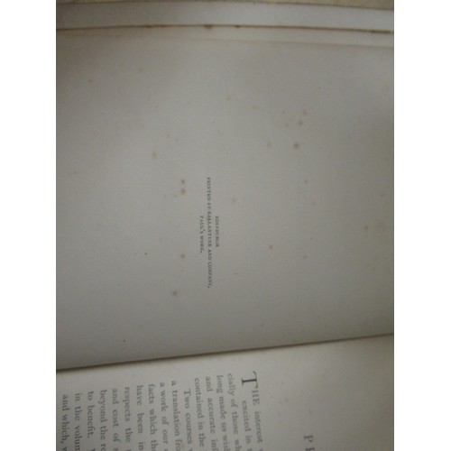 466 - Quantity of miscellaneous leather bound books