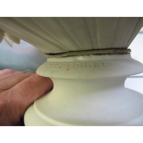 567 - 19th Century Art Union of London Parian ware bust of Clytie, 34cm high