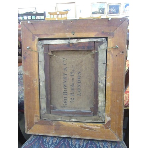 1166 - Circle of Sir David Wilkie, antique oil on canvas, study of a maid serving wine to a cavalier bugler... 