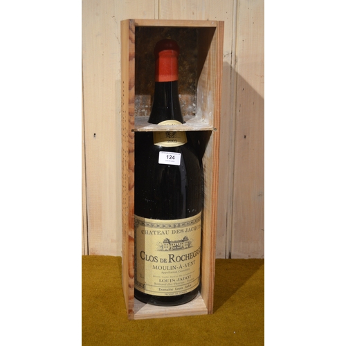 124 - Double magnum bottle Chateau des Jacques Clos de Rochegres 2003