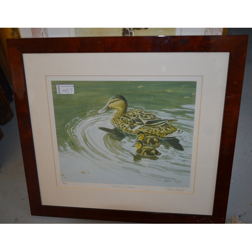 1437 - Stephen Gayford, group of five artist signed Limited Edition coloured prints, various birds and anim... 