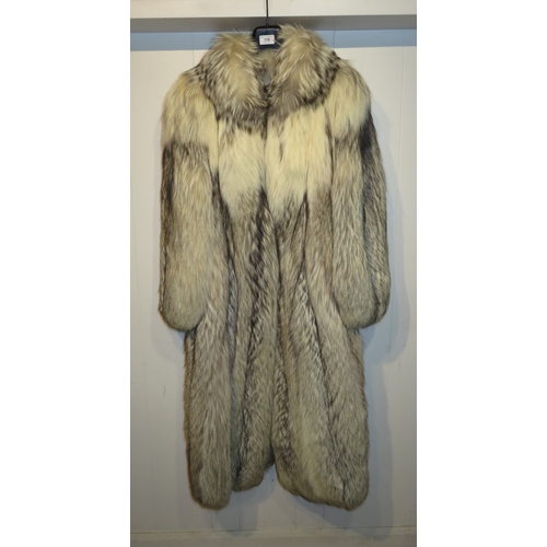 170 - Ladies full length fur coat