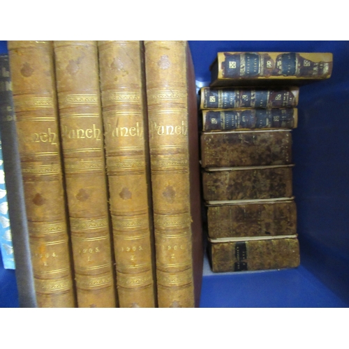 223 - Four miniature volumes  ' Works of Shakespeare ' (at fault), three miniature volumes ' The Arabian N... 