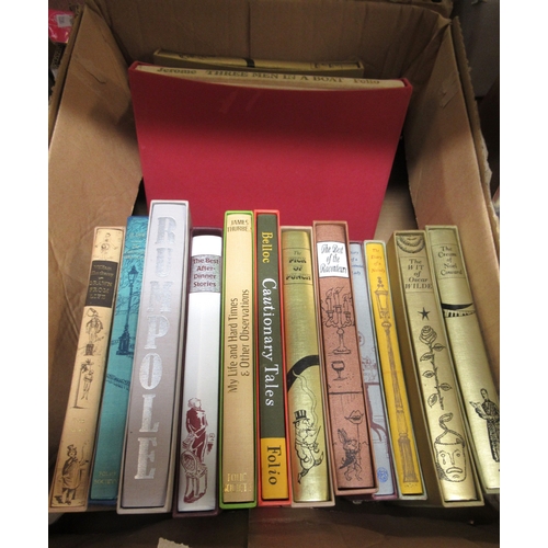 230 - Box containing a collection of various Folio Society books