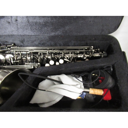 305 - Modern Sakkusu alto saxophone, in a fitted case