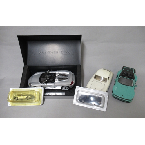 474 - Quantity of various diecast scale model cars, some boxed