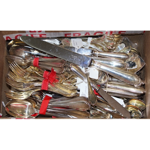 968 - Extensive 20th Century silver plated canteen by Christofle