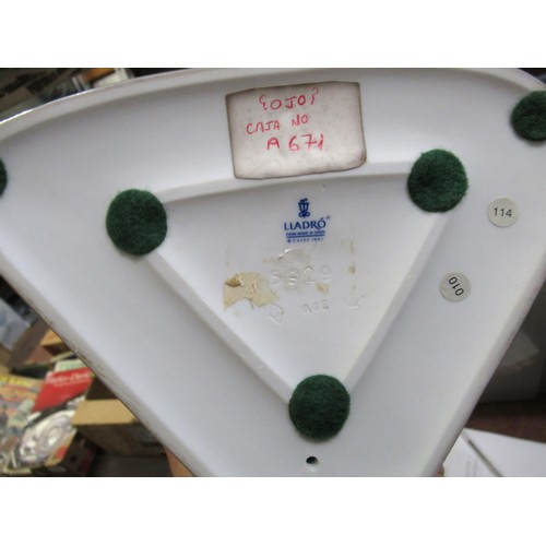 691 - Lladro porcelain three piece Jazz band