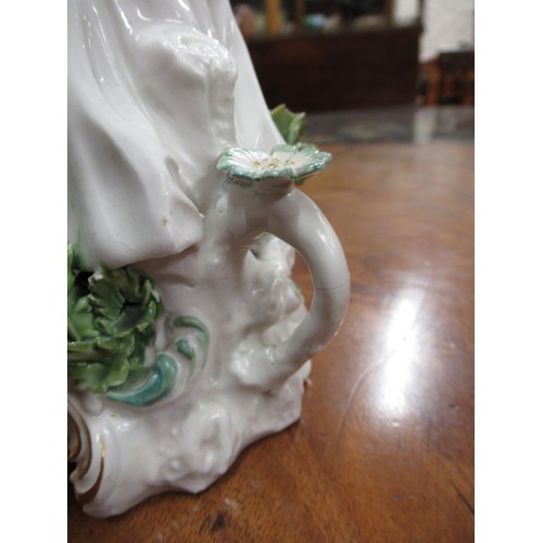 924 - Collection of nine 18th / 19th Century English pottery and porcelain figures, including Derby, Chels... 