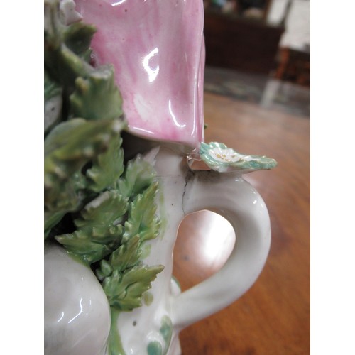 924 - Collection of nine 18th / 19th Century English pottery and porcelain figures, including Derby, Chels... 