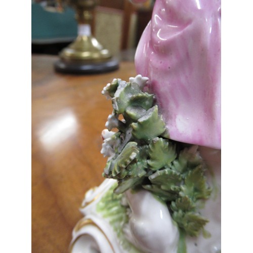 924 - Collection of nine 18th / 19th Century English pottery and porcelain figures, including Derby, Chels... 