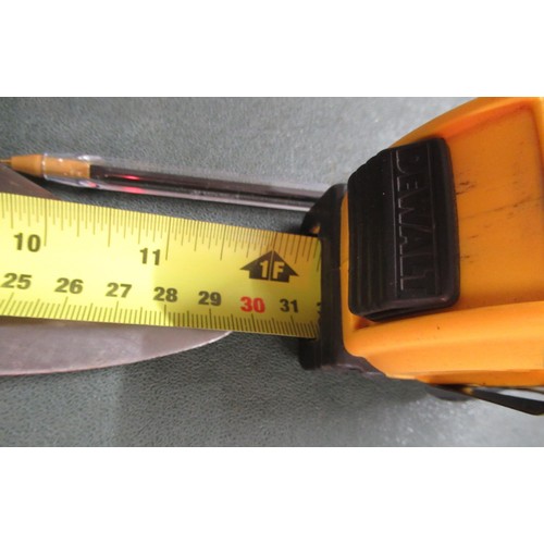 507 - 25 Gurkha Regiment kukri with metal grip, together with another