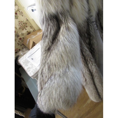 170 - Ladies full length fur coat