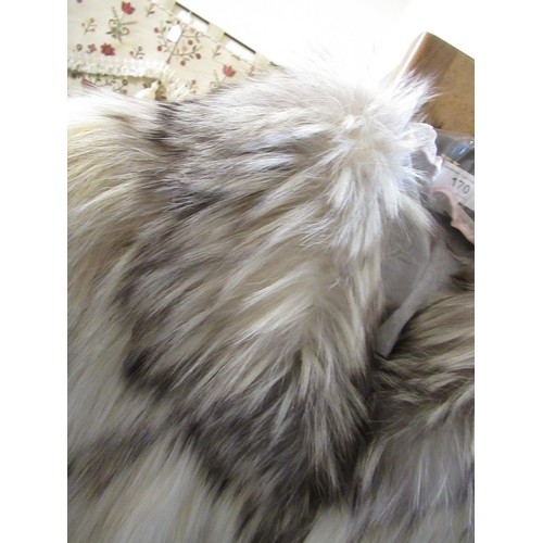 170 - Ladies full length fur coat