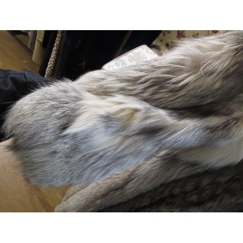 170 - Ladies full length fur coat