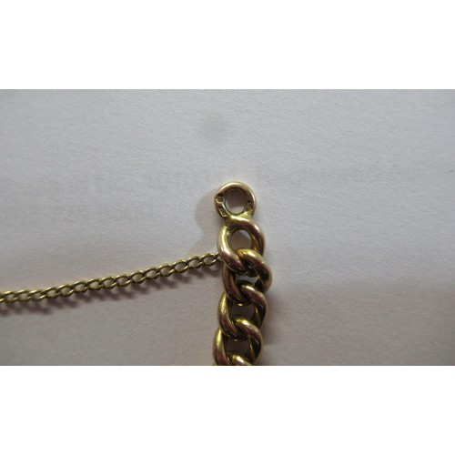 1220 - 19th / 20th Century bracelet set five graduated sapphire and diamond clusters mounted on a French 18... 