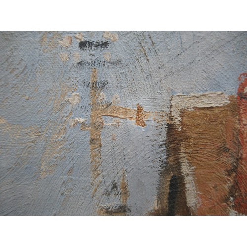 1515 - Pierre Eugene Montezin, oil on canvas, French village street scene, signed, 71 x 76cm, gilt framed