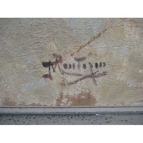 1515 - Pierre Eugene Montezin, oil on canvas, French village street scene, signed, 71 x 76cm, gilt framed