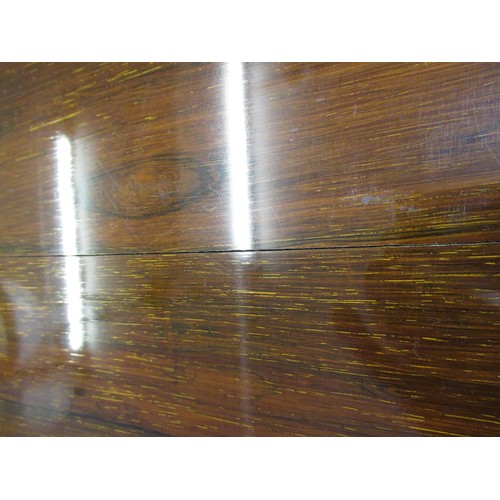 1863 - Steinway & Sons, rosewood cased boudoir grand piano, serial number 1514, raised on later square tape... 