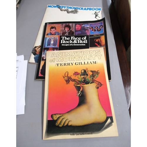 Large quantity of printed ephemera to include Beatles and Monty Python ...