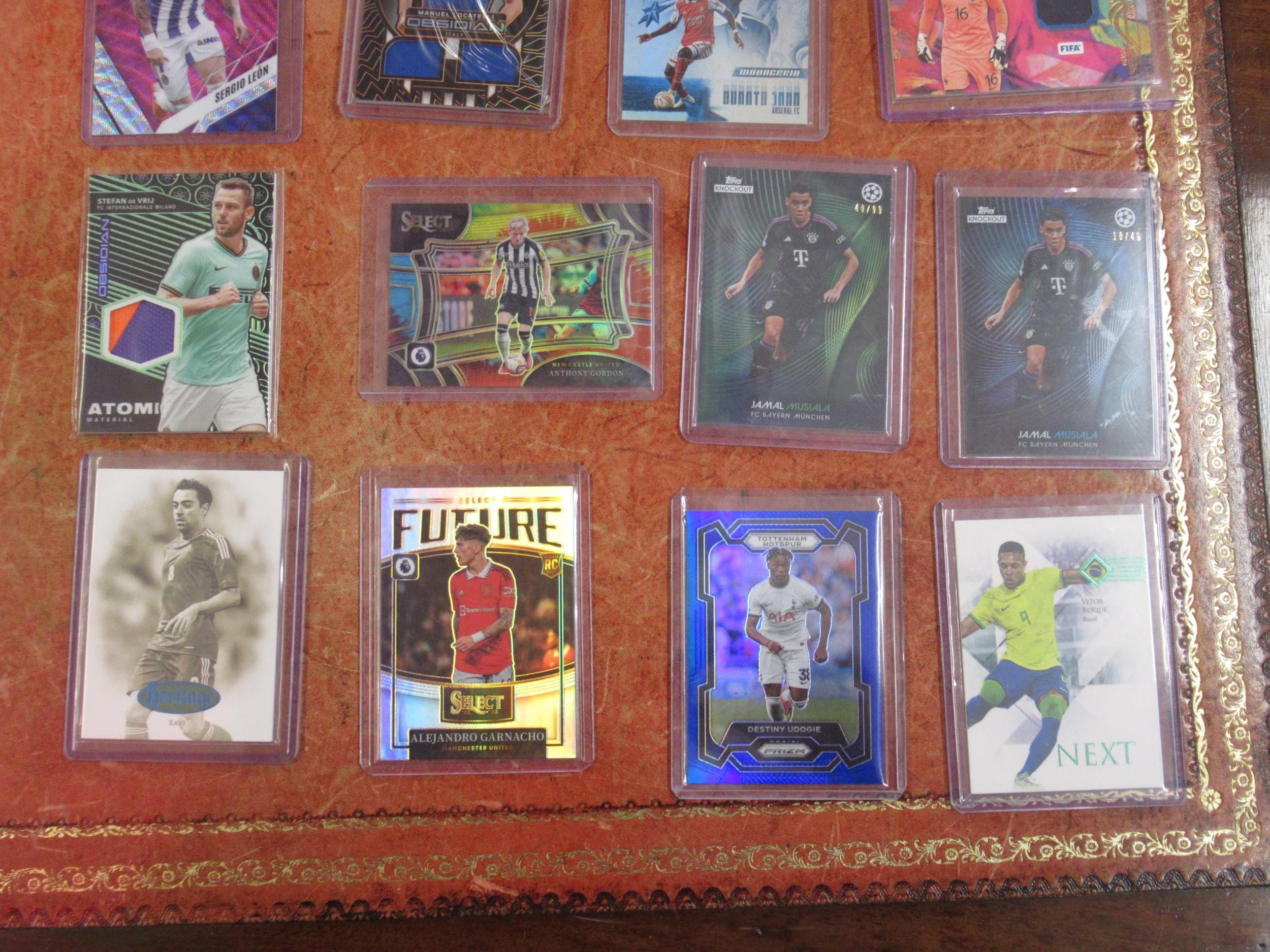 Quantity of mainly TOPPS football cards, including numbered ...