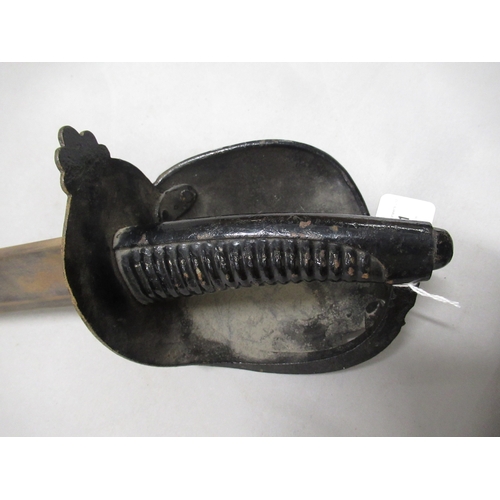 111 - 19th Century cutlass, the blade inscribed Solingen