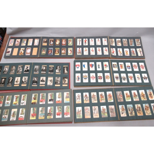 295 - Collection of various cigarette cards, loose and in albums