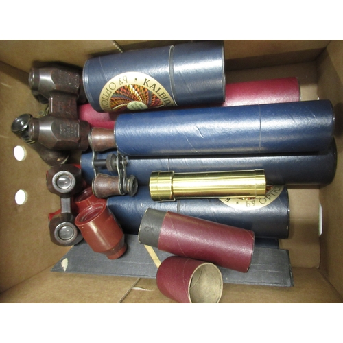 312 - Collection of various opera glasses and kaleidoscopes