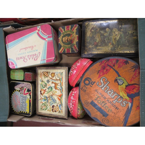 316 - Large collection of various mainly early to mid 20th Century trade tins