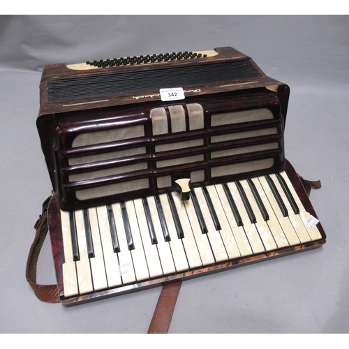 342 - Royal Standard piano accordion