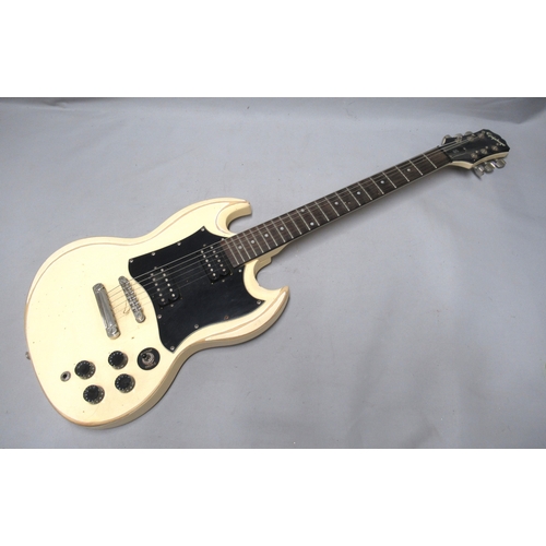 344 - Epiphone six string electric guitar
